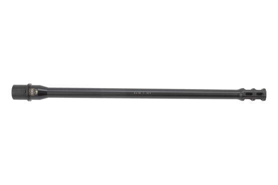 Faxon Firearms AR15 9mm barrel with integral brake features a tapered profile